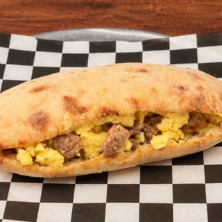 Sausage, Egg & Cheese Sando